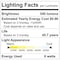 Luxrite 3 Inch Square LED Recessed Downlight 5CCT 2700K-5000K 8W 540LM Dimmable Wet Rated ETL Baffle LR23738-1PK - alternate 6